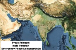 India Pakistan Emergency Peace Demonstration